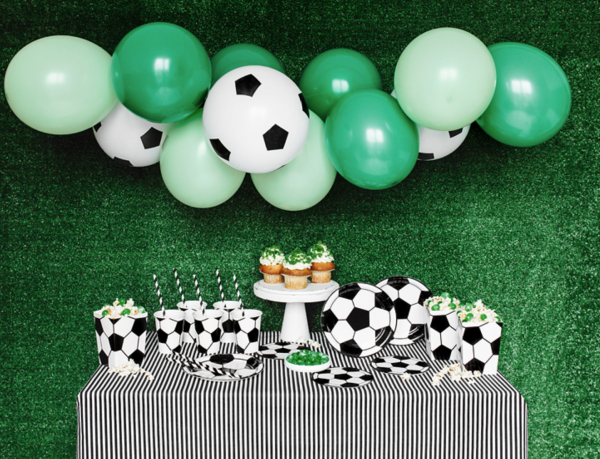 Latexballons - SET: Fußball - je ø 30cm